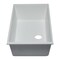 Alfi Brand White 33" Sgl Bowl Undermount Granite Composite Kitchen Sink AB3322UM-W - alternate 6